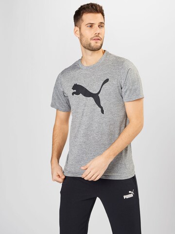 T-Shirt fonctionnel PUMA en gris : devant