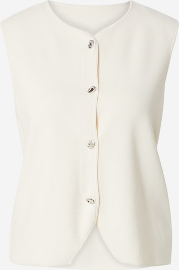 mbym Strickweste 'Basia' in weiß, Produktansicht
