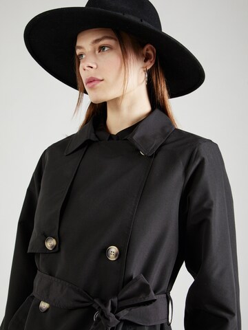 VERO MODA Between-Seasons Coat 'ZOA' in Black