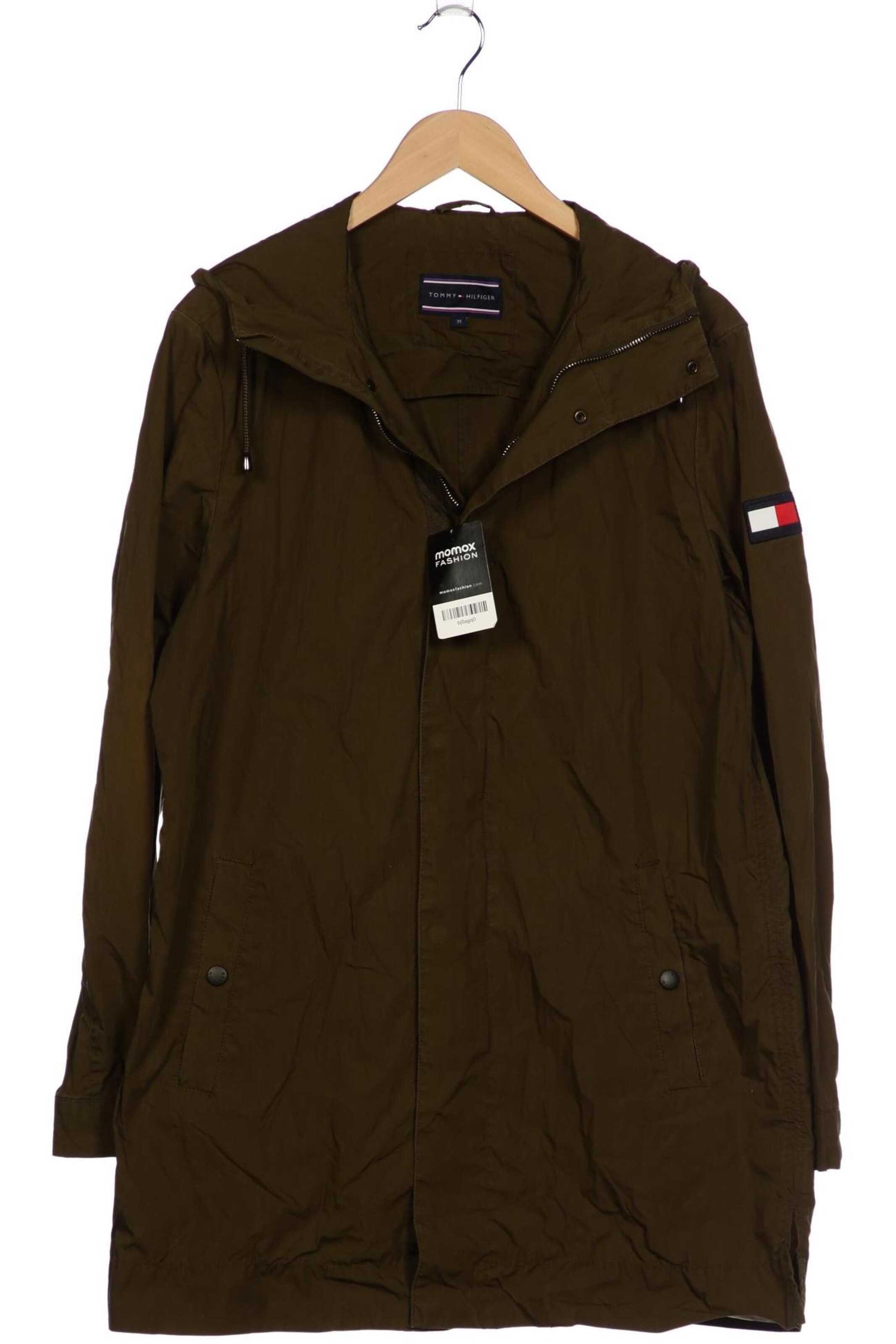 TOMMY HILFIGER Jacke M in Grün: Vorderseite