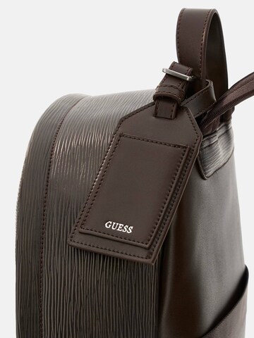 GUESS Rucksack 'Milano' in Braun
