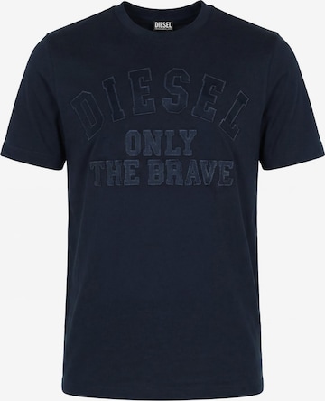 T-Shirt 'T-JUST 250216' DIESEL en bleu : devant