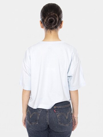 Lee Shirt 'BOXY' in Blauw