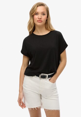 T-shirt Superdry en noir : devant