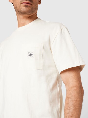 Lee T-Shirt in Beige