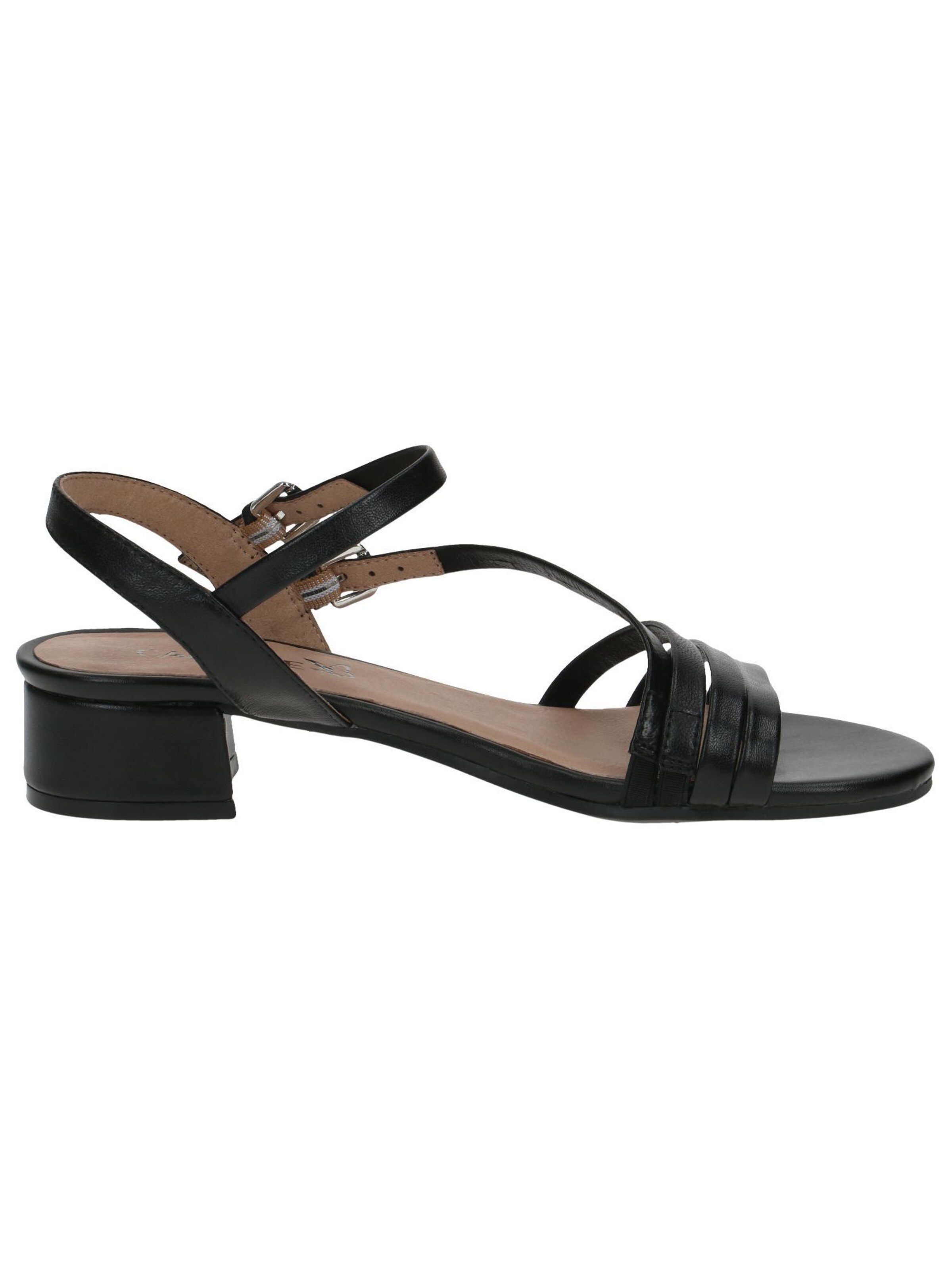 CAPRICE Sandale in Schwarz
