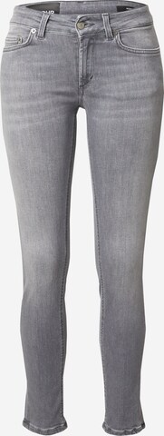 Dondup Skinny Jeans 'MONROE' in Grey: front