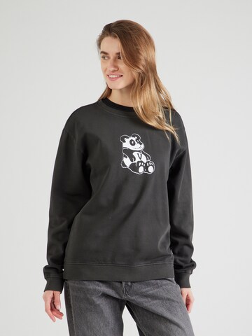 VANS Sweatshirt 'Pandamonium' in Zwart: voorkant