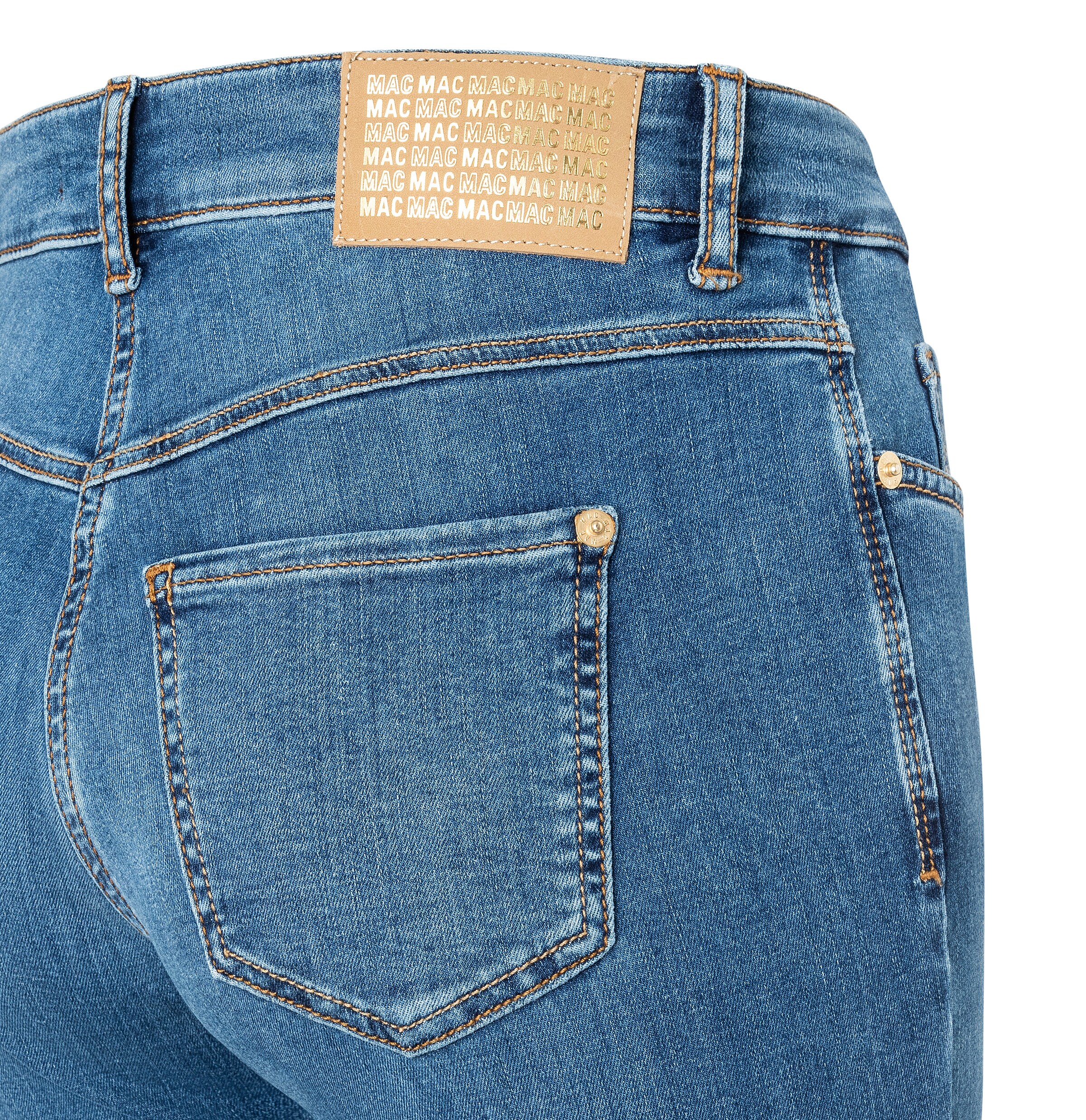 MAC Bootcut Jeans in Blau