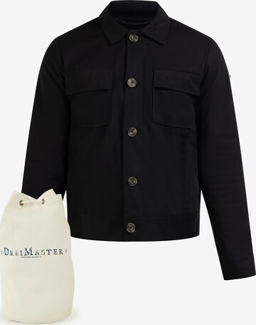 DreiMaster Vintage Between-Season Jacket in Black: front