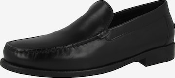 GEOX נעלי סליפ-און 'Damon' בשחור: מלפנים