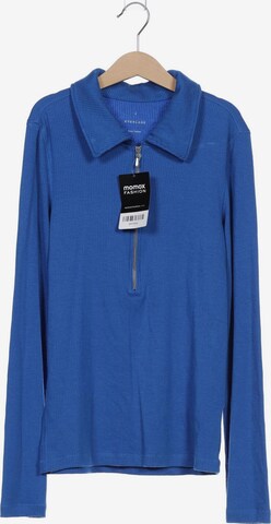 Everlane Langarmshirt S in Blau: predná strana