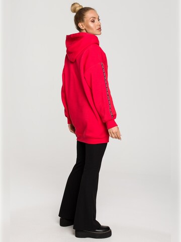 made of emotion - Sudadera 'M696' en rojo