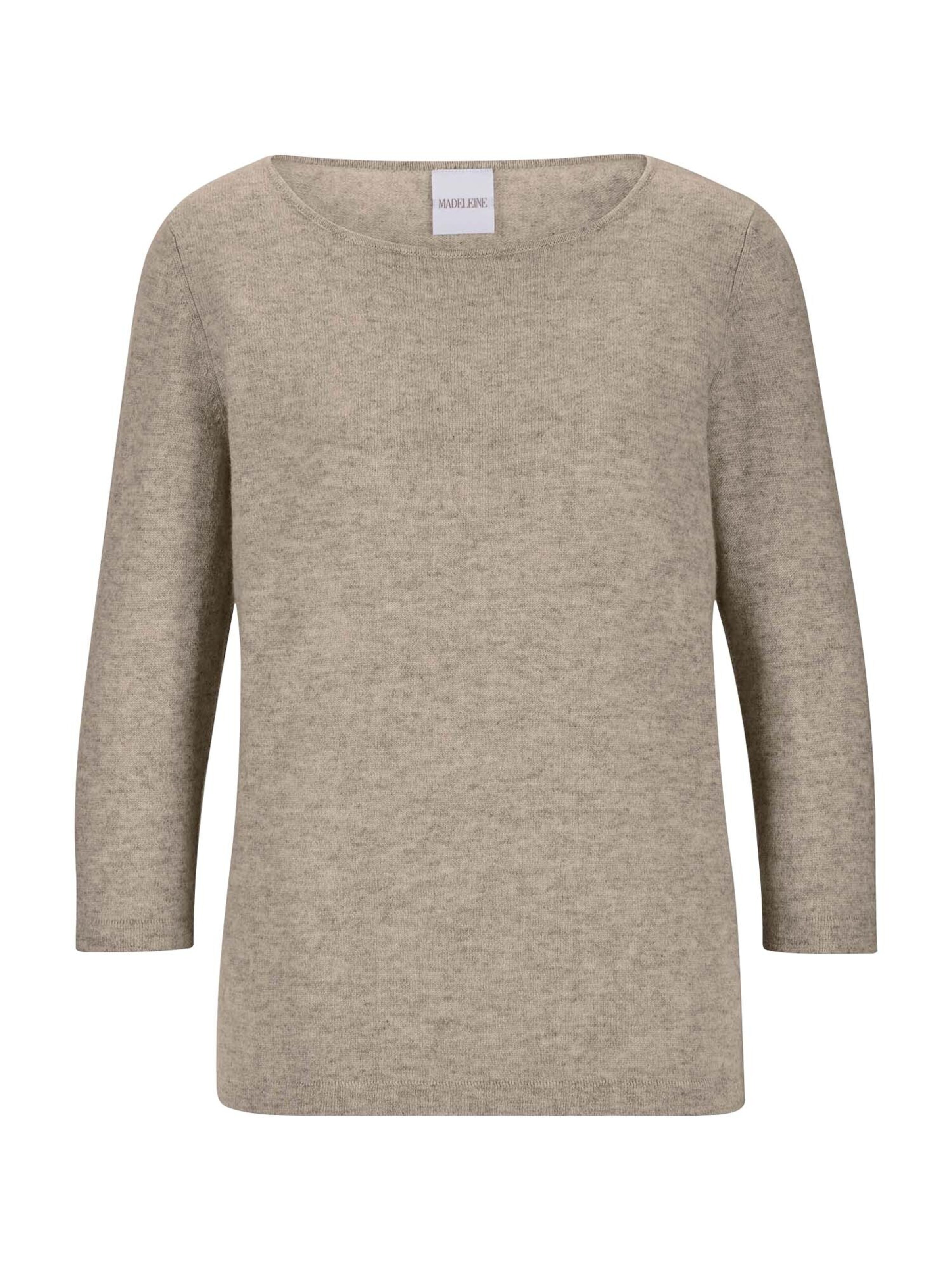 MADELEINE Trui in Beige: voorkant