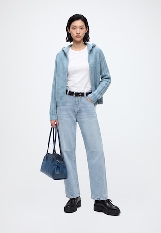 WEEKDAY Gebreid vest 'Peggy' in Blauw