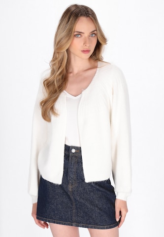 DreiMaster Vintage - Cárdigan en blanco: frente