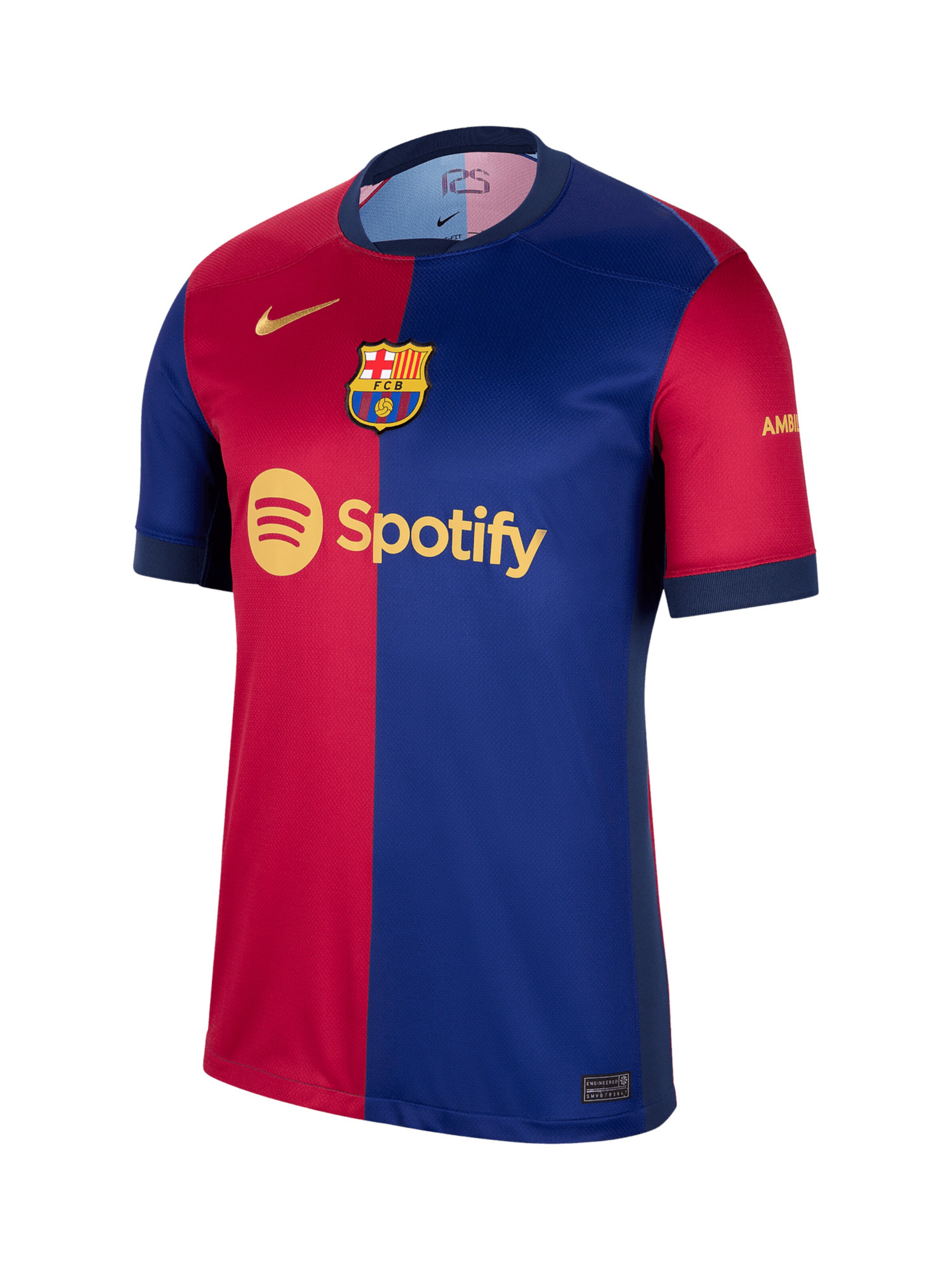 NIKE Tricot 'FC Barcelona' in Blauw: voorkant
