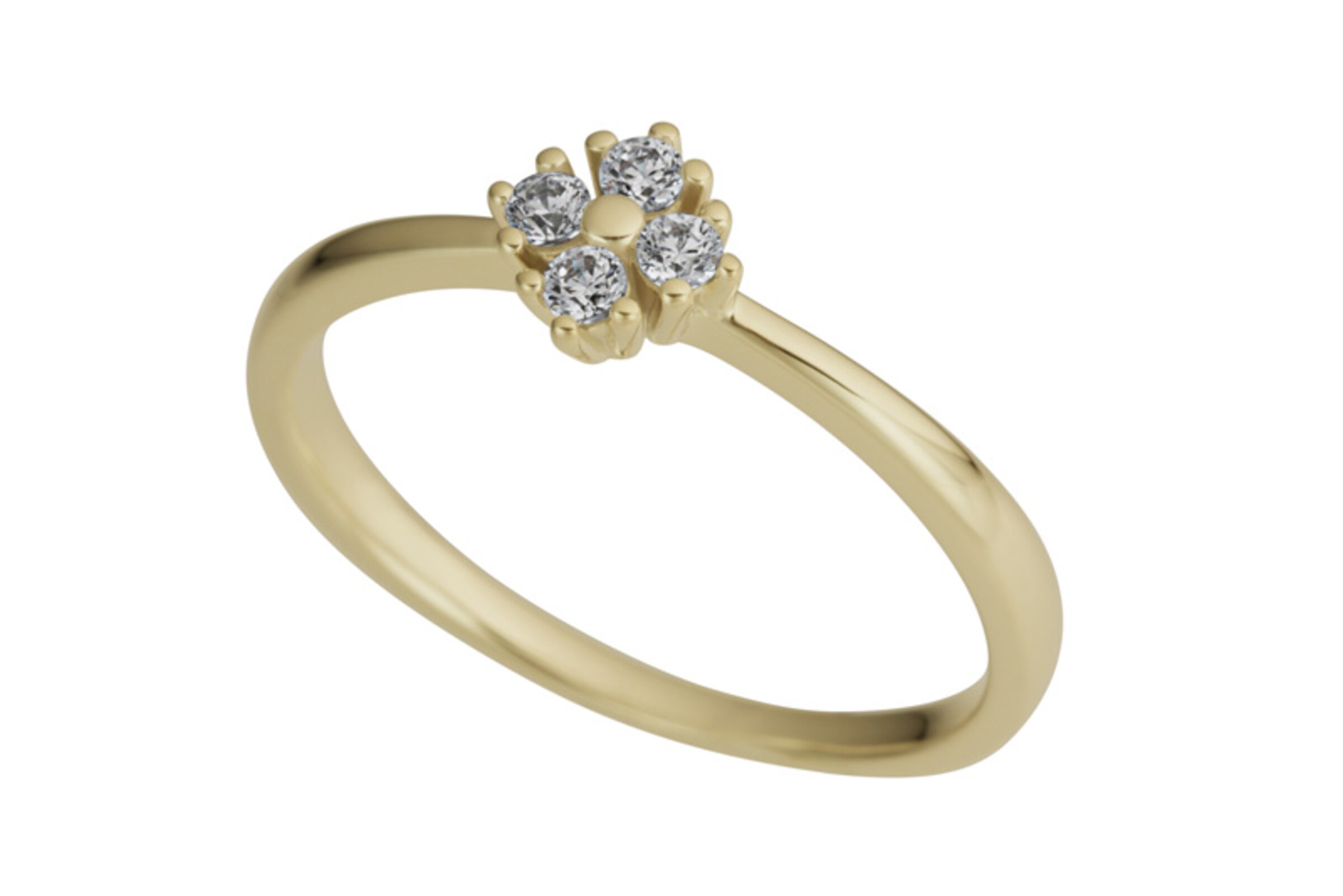 FIRETTI Ring in Gold: Vorderseite