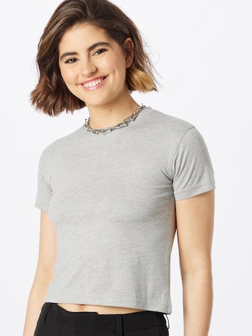 Tricou de la Nasty Gal pe gri: față