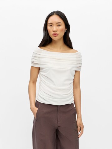 OBJECT Shirt 'OBJDINA' in White: front
