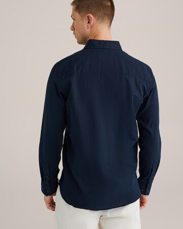 WE Fashion Slim fit Ing - kék