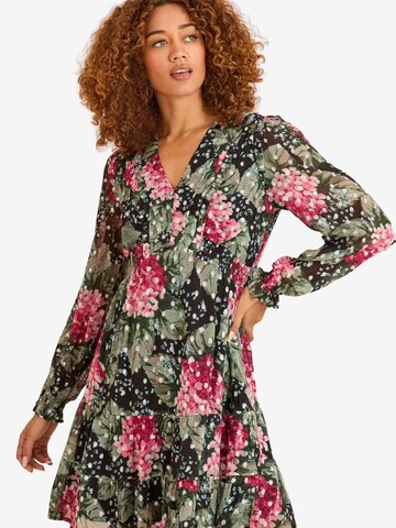 love & roses Kleid in Schwarz: Vorderseite