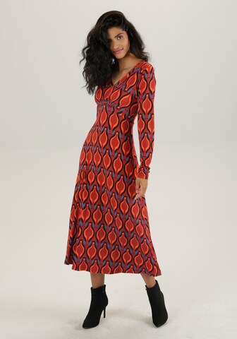 Aniston SELECTED Dress in Orange