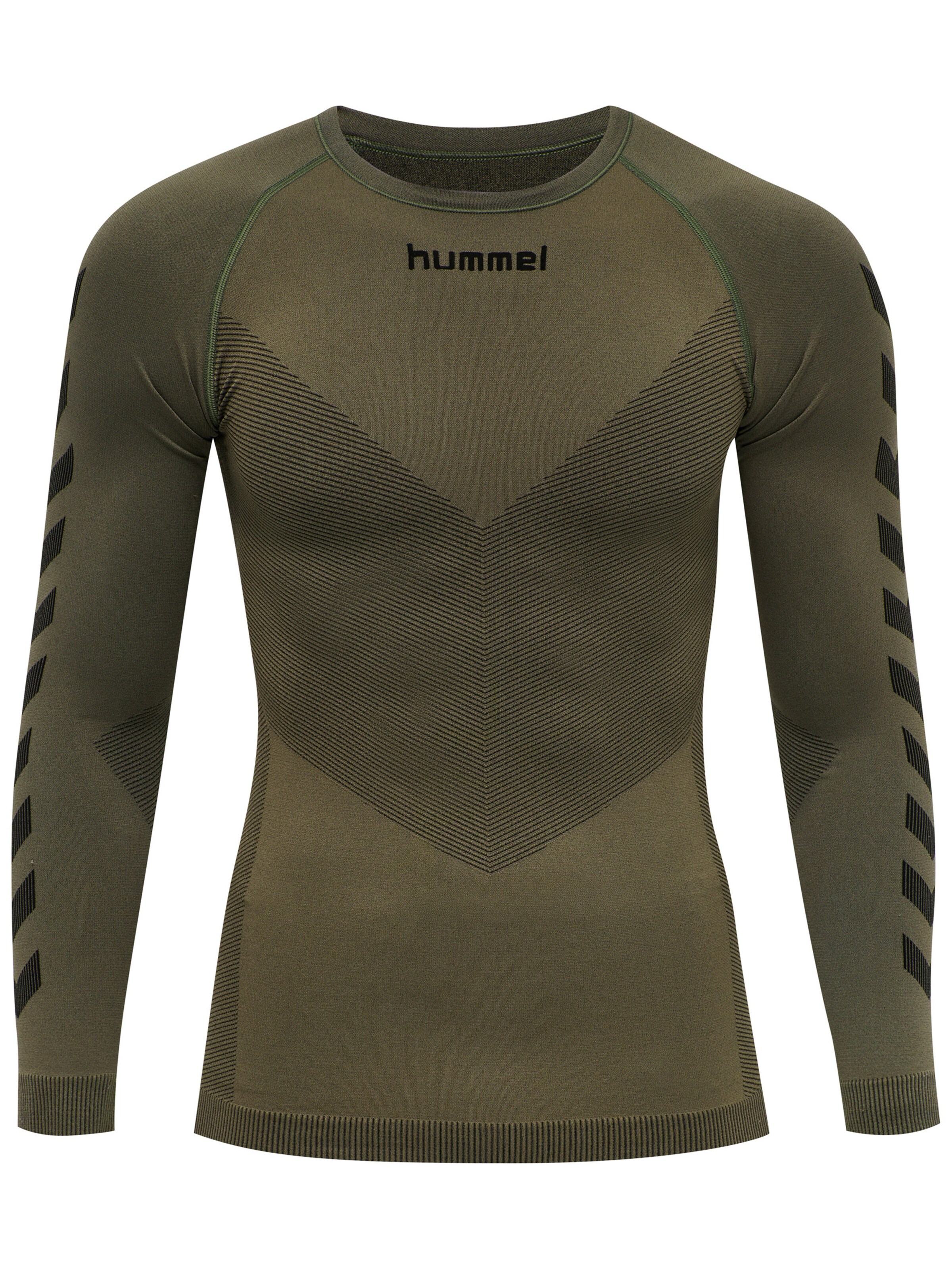Hummel Regular Fit Base Layer in Grün: Vorderseite