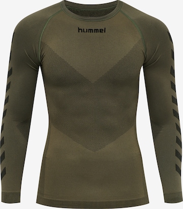 Base layer di Hummel in verde: frontale