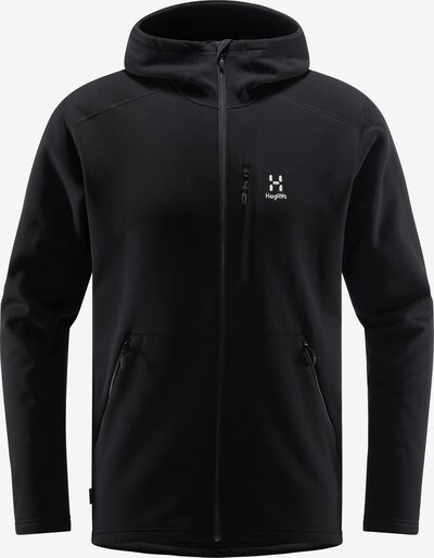 Haglöfs Funktionsfleecejacke 'Bungy' in schwarz, Produktansicht