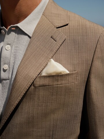 Next - Ajuste estrecho Chaqueta tipo saco para negocios en gris