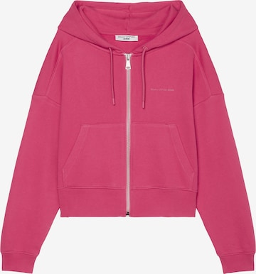 Marc O'Polo DENIM Sweatjacke in Pink: predná strana