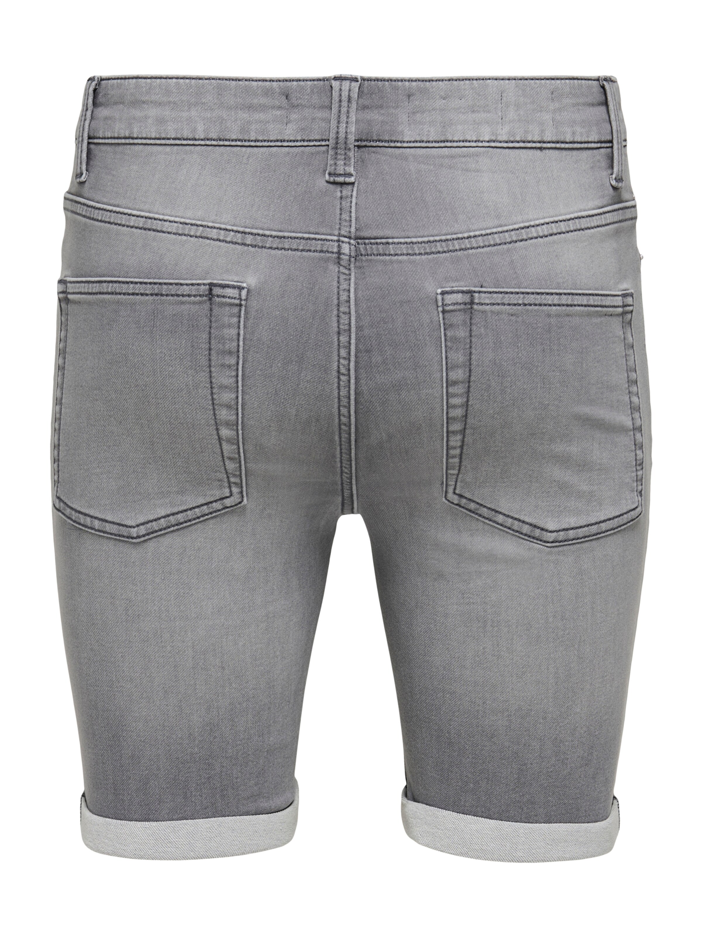 Only & Sons - Slimfit Vaquero 'ONSPLY' en gris: atrás