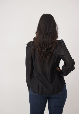 Elara Blouse in Zwart
