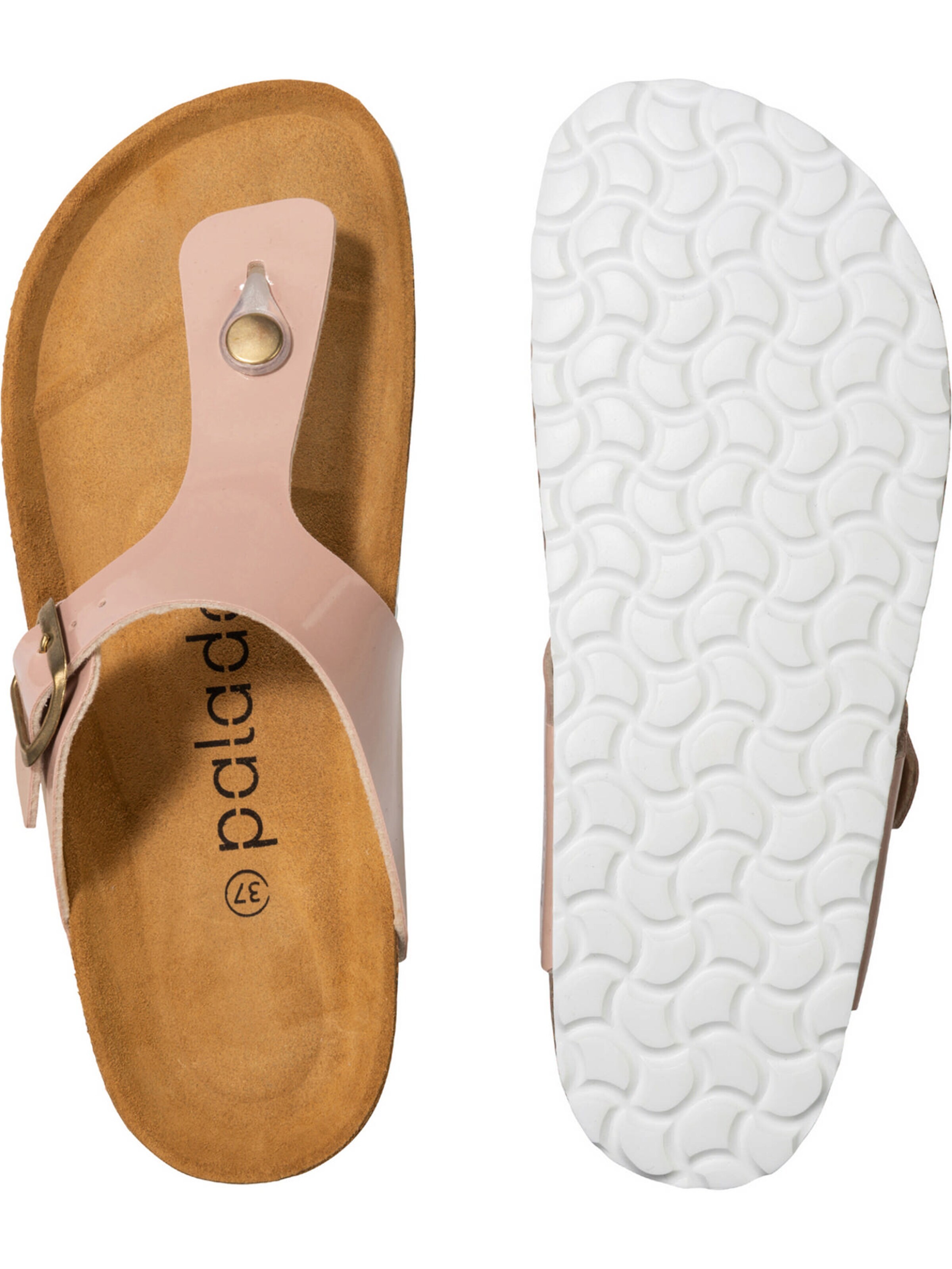 Palado - Sandalias de dedo 'Kos Lack' en rosa
