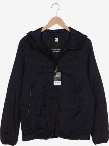 G-Star RAW Jacket & Coat in L in Blue: front