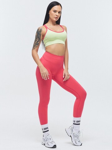 DRILLS Apparel Bustier Sport bh 'VIVID Duo Bra' in Groen