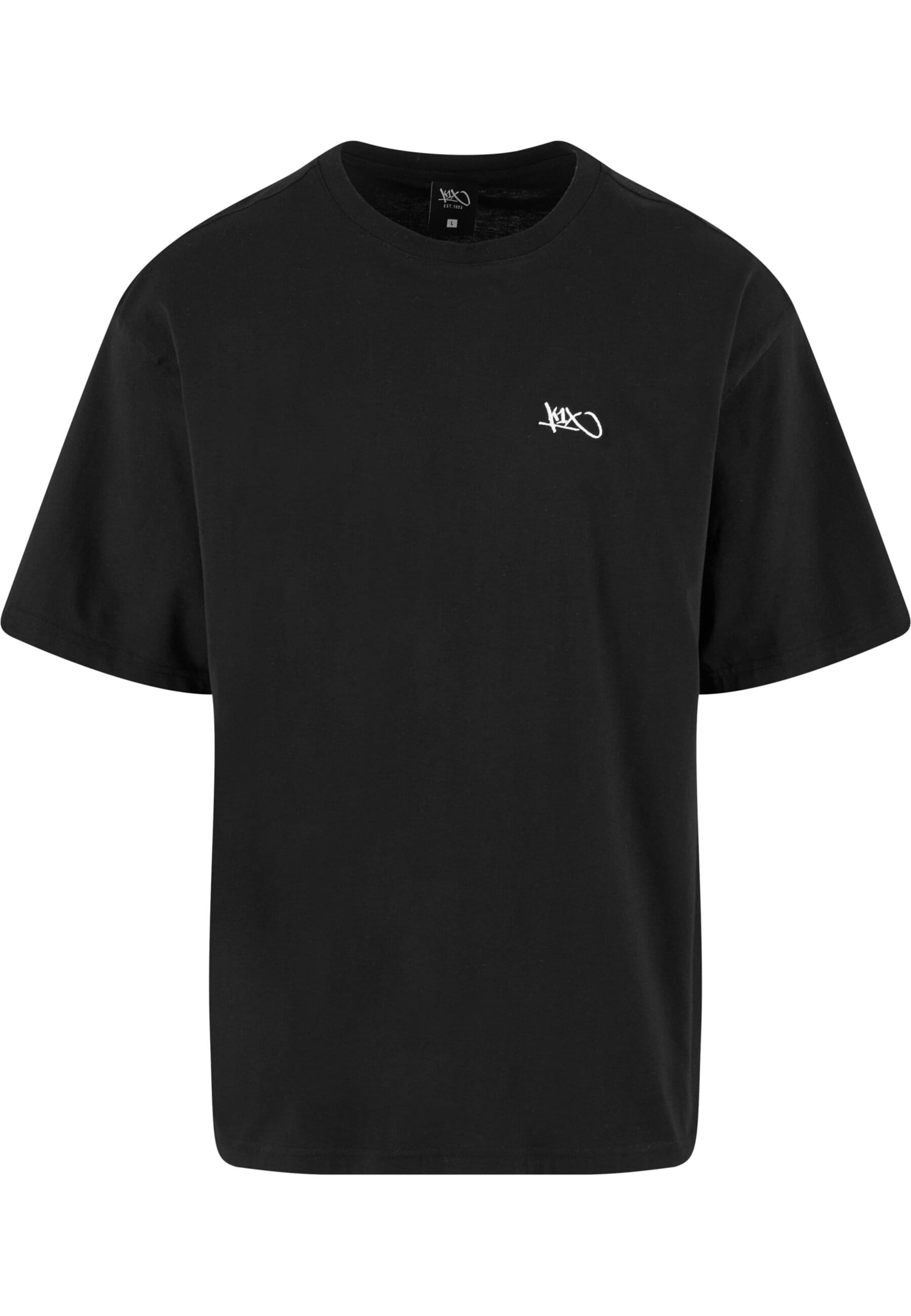 K1X - Camiseta 'Tag' en negro: frente