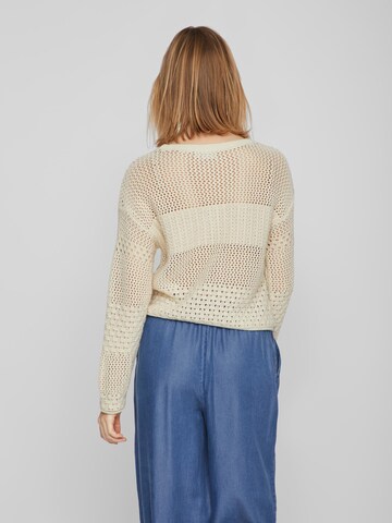 VILA Pullover in Beige