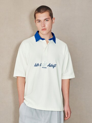 Next - Camisa 'Edit' em branco: frente