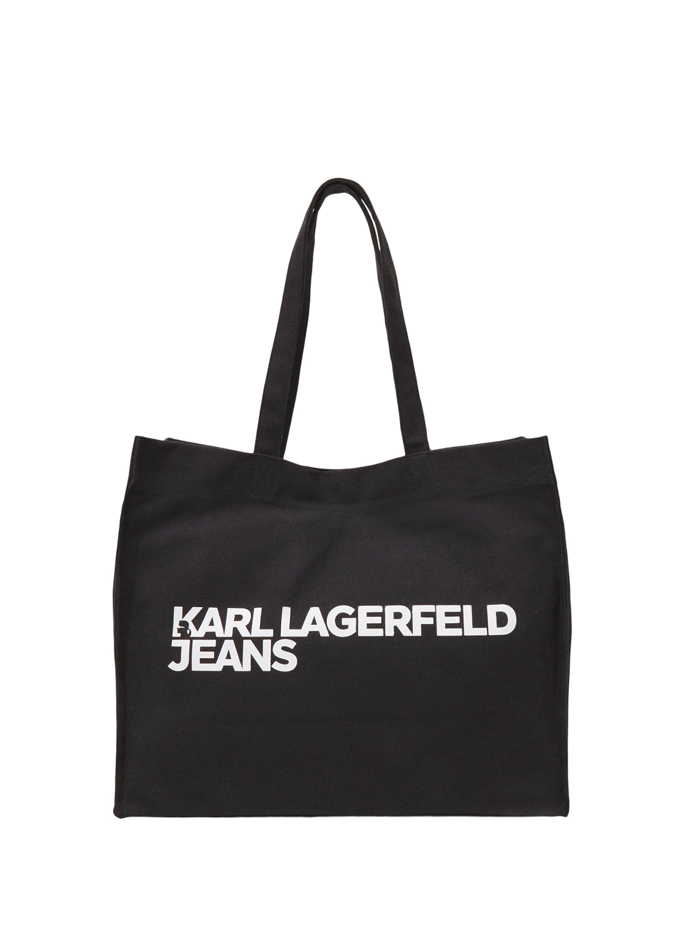 KARL LAGERFELD JEANS Shopper - Čierna: predná strana