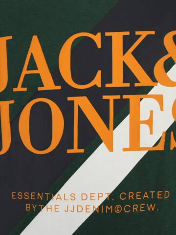 Jack & Jones Plus Μπλουζάκι 'LOOF' σε πράσινο