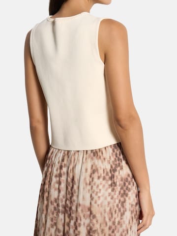 Suncoo Knitted vest 'Geni' in Beige