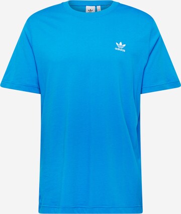 ADIDAS ORIGINALS T-Shirt 'Trefoil Essentials' in Blau: predná strana