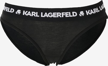 Karl LagerfeldSlip - crna boja: prednji dio