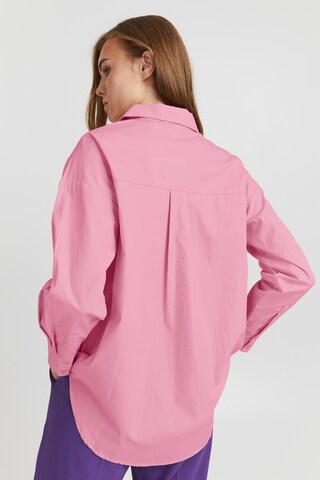 ICHI Blouse 'Stormie' in Roze