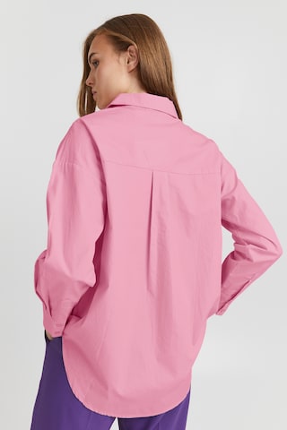 ICHI Blouse 'Stormie' in Pink