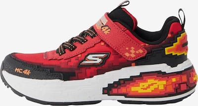 27 dydžio Sportbačiai 'MEGA-CRAFT 4K' iš SKECHERS, spalva – abrikosų spalva / raudona / burgundiško vyno spalva / juoda, Prekių apžvalga