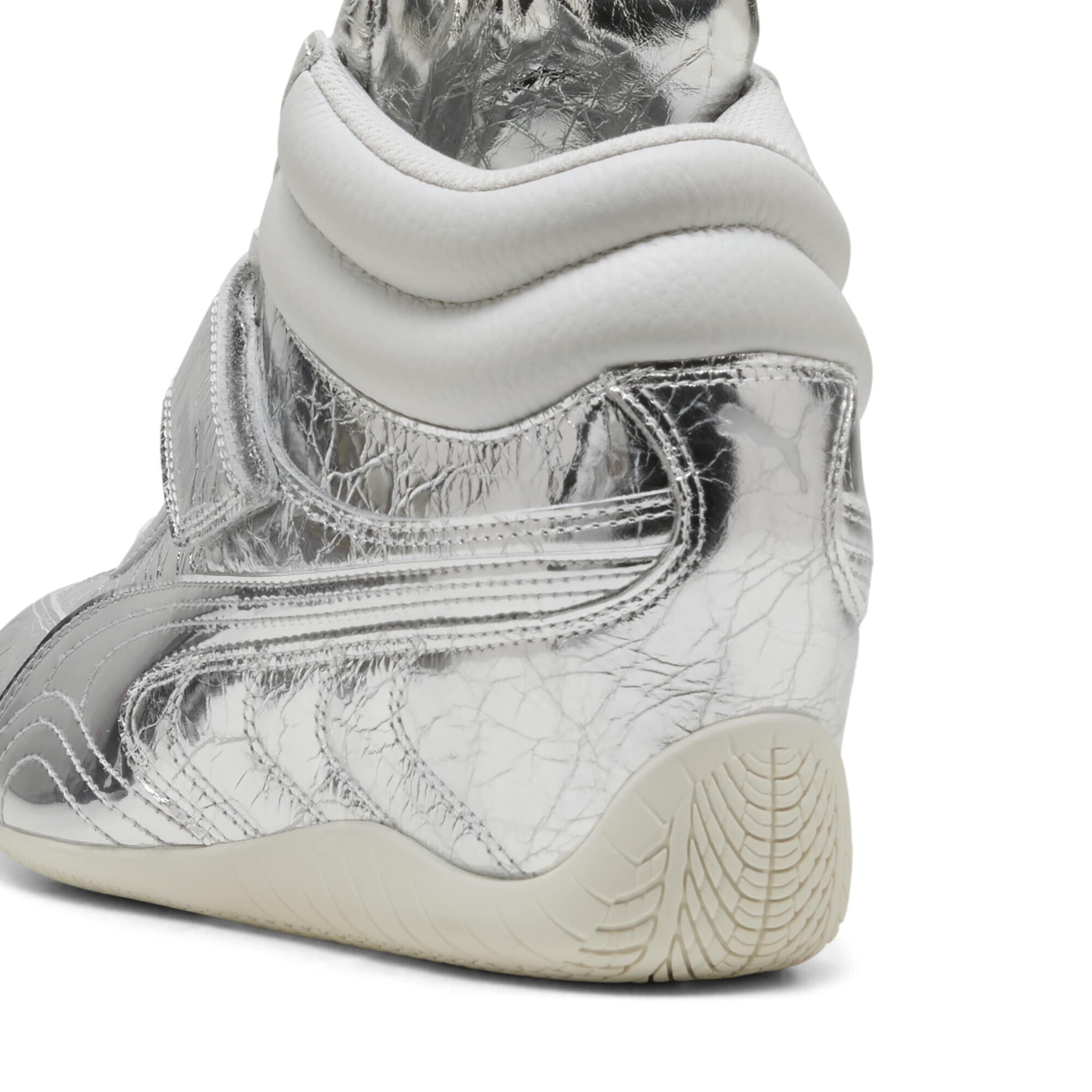 PUMA Sneakers hoog 'Speedcat' in Zilver