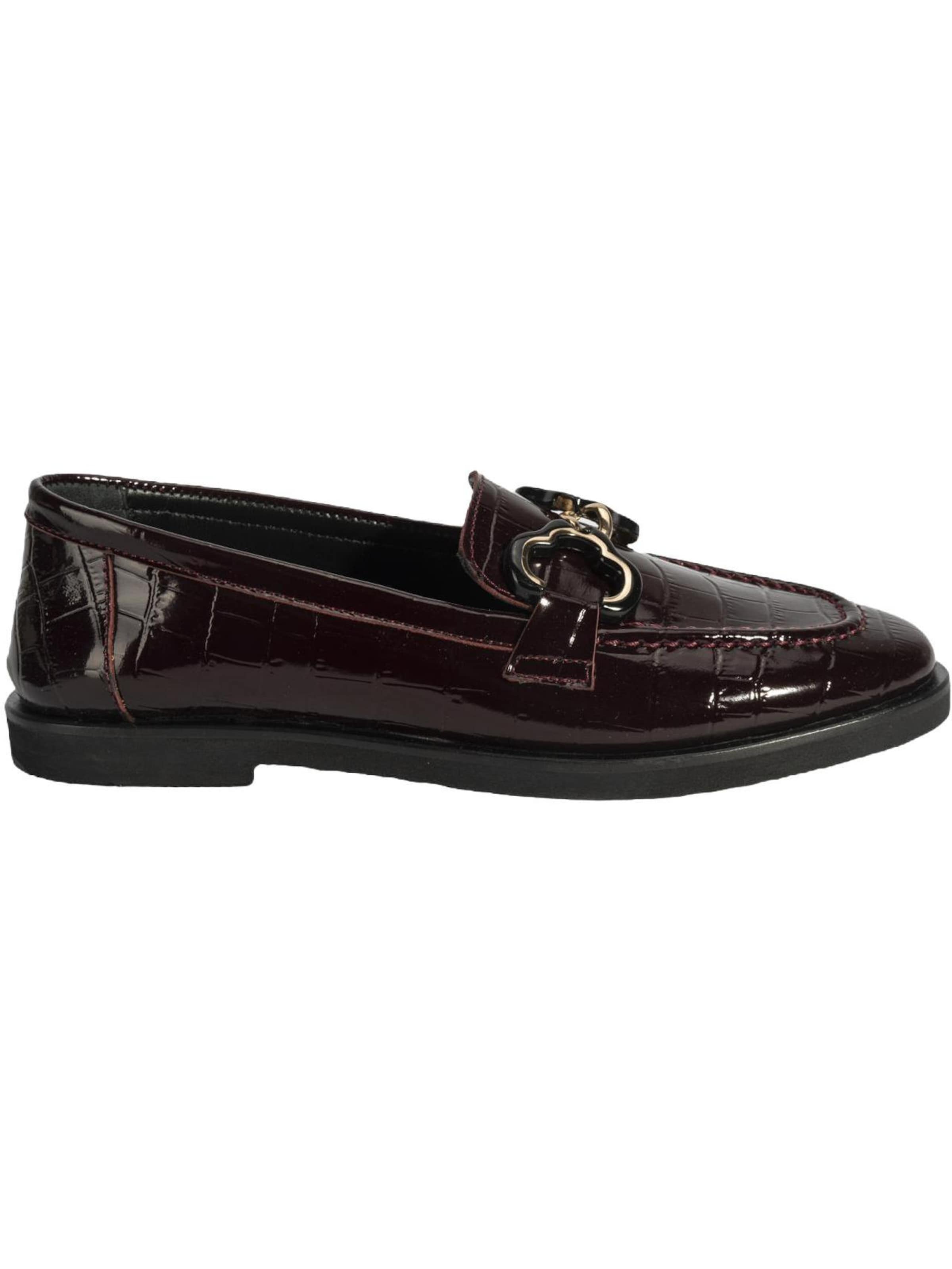 Mocassin 'Beleg' Desa en rouge